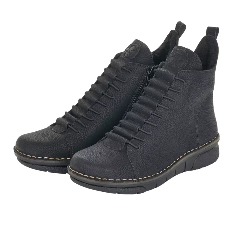 TRZEWIKI RIEKER 73333/00 SCHWARZ - obrazek 2