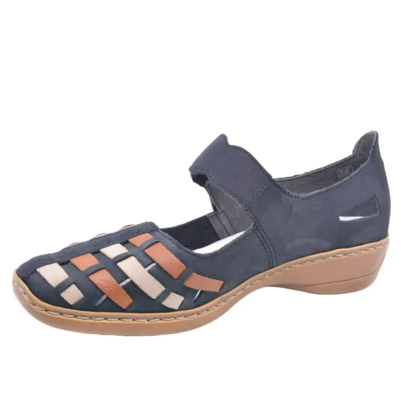 CZÓŁENKA RIEKER 41369/14 BLAU - obrazek 4