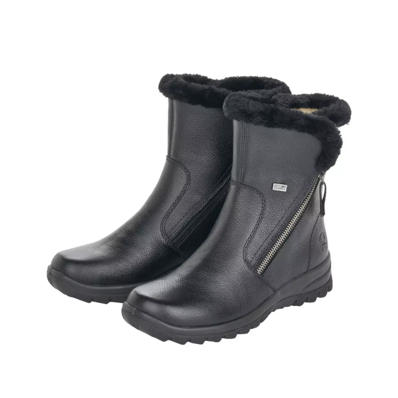 BOTKI RIEKER Z7181/00 SCHWARZ - obrazek 2