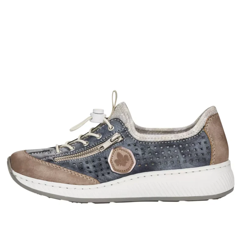 PÓŁBUTY RIEKER N5596/14 BLAU - obrazek 6