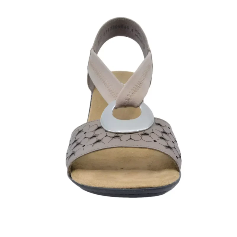 SANDAŁY RIEKER 64677/64 BEIGE - obrazek 4