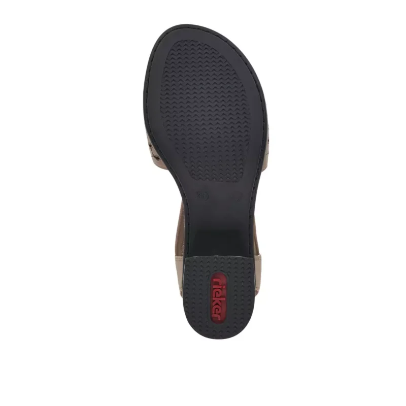 SANDAŁY RIEKER 64677/64 BEIGE - obrazek 6