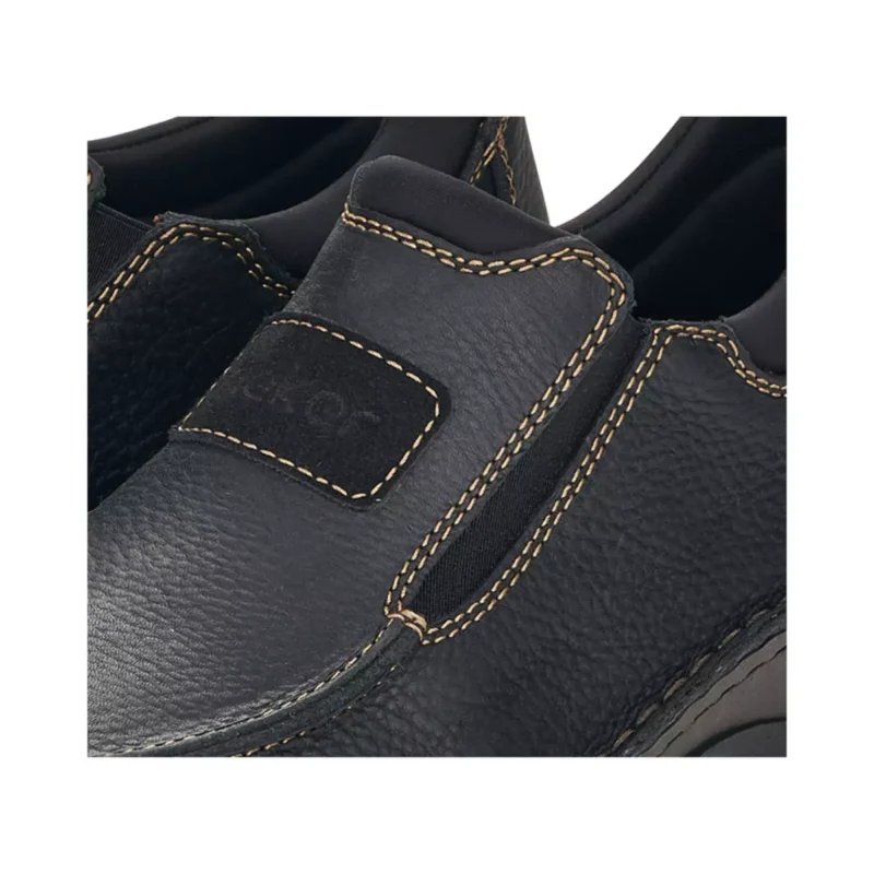 MOKASYNY RIEKER 05363/00 SCHWARZ - obrazek 2