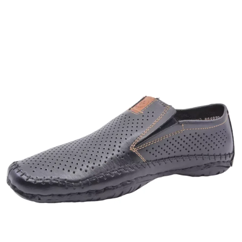MOKASYNY RIEKER 06389/00 SCHWARZ - obrazek 4