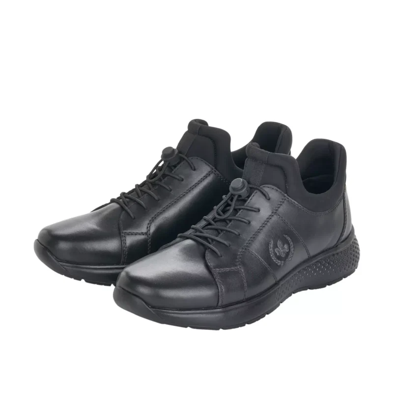 PÓŁBUTY RIEKER B7694/00 SCHWARZ - obrazek 2