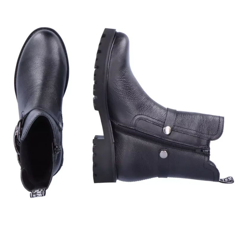BOTKI REMONTE D8695/01 SCHWARZ - obrazek 10
