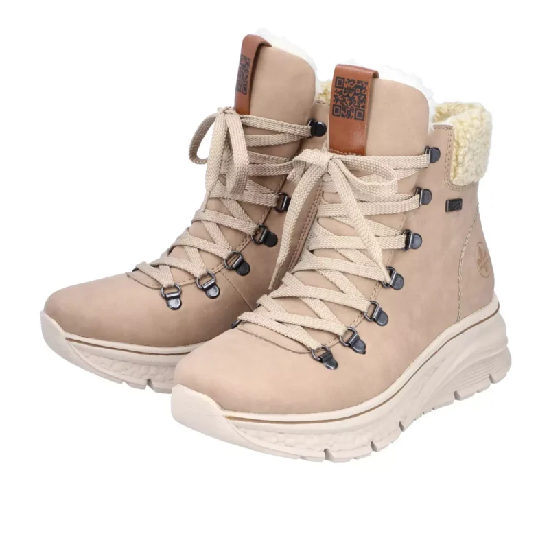 TRZEWIKI RIEKER 48034/20 BEIGE - obrazek 3