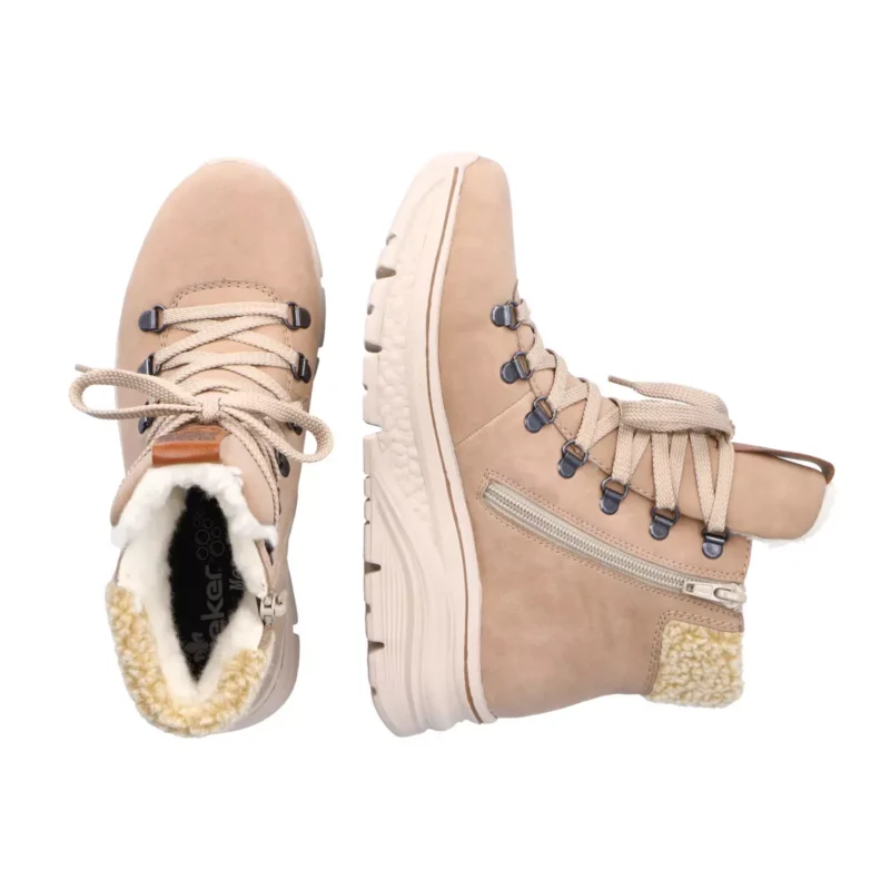 TRZEWIKI RIEKER 48034/20 BEIGE - obrazek 2