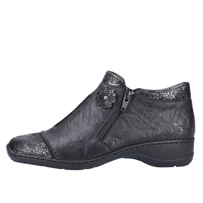 BOTKI RIEKER 58388/01 SCHWARZ - obrazek 5