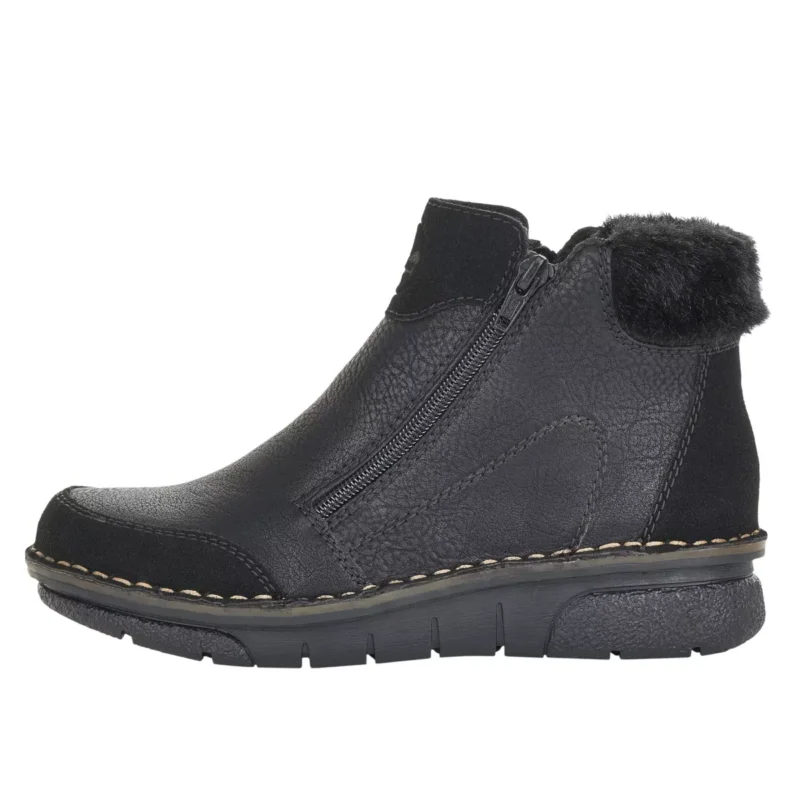 BOTKI RIEKER 73352/00 SCHWARZ - obrazek 4