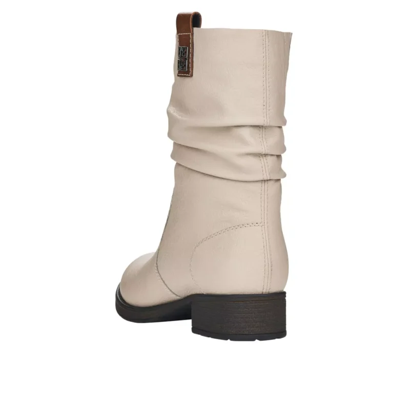 BOTKI RIEKER Z9583/60 BEIGE - obrazek 6