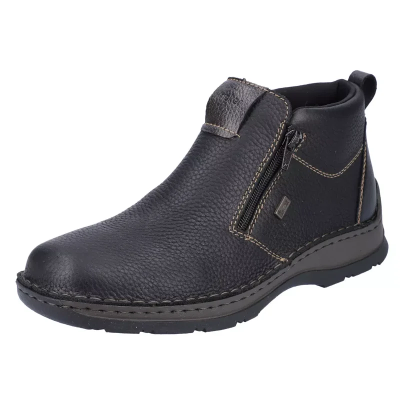 PÓŁBUTY RIEKER 05398/00 SCHWARZ - obrazek 9