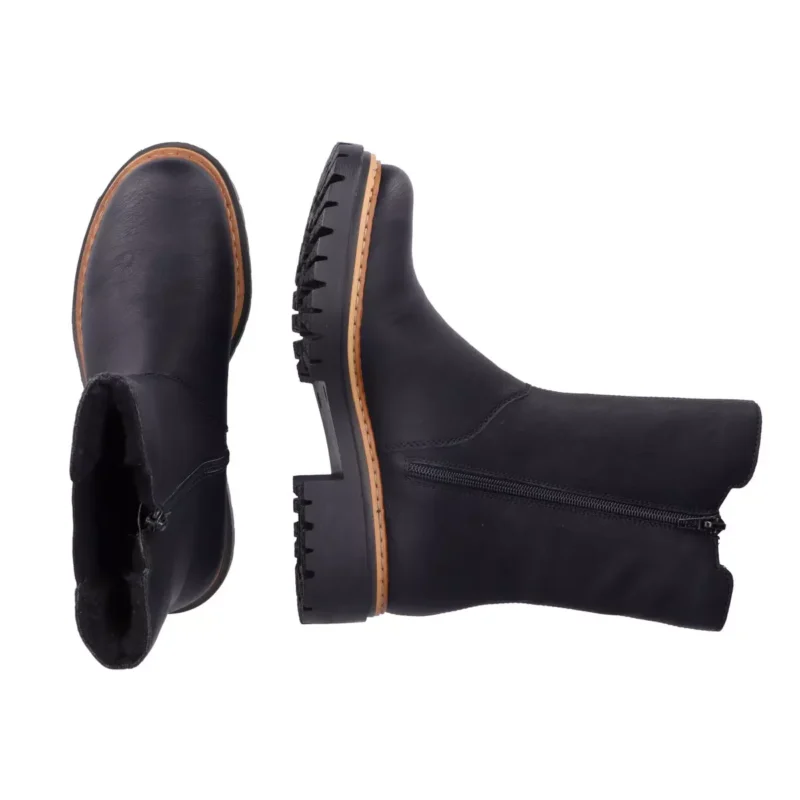 BOTKI RIEKER 72683/00 SCHWARZ - obrazek 2