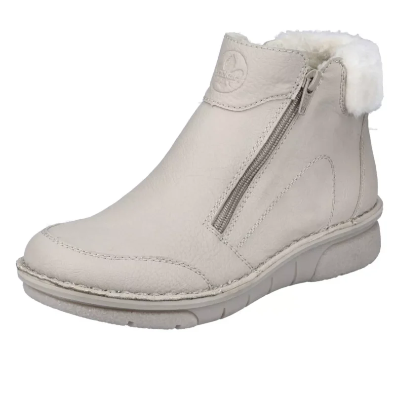BOTKI RIEKER 73352/60 BEIGE - obrazek 10