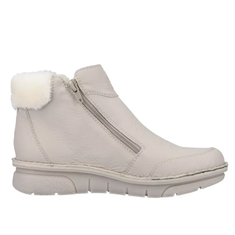 BOTKI RIEKER 73352/60 BEIGE - obrazek 9