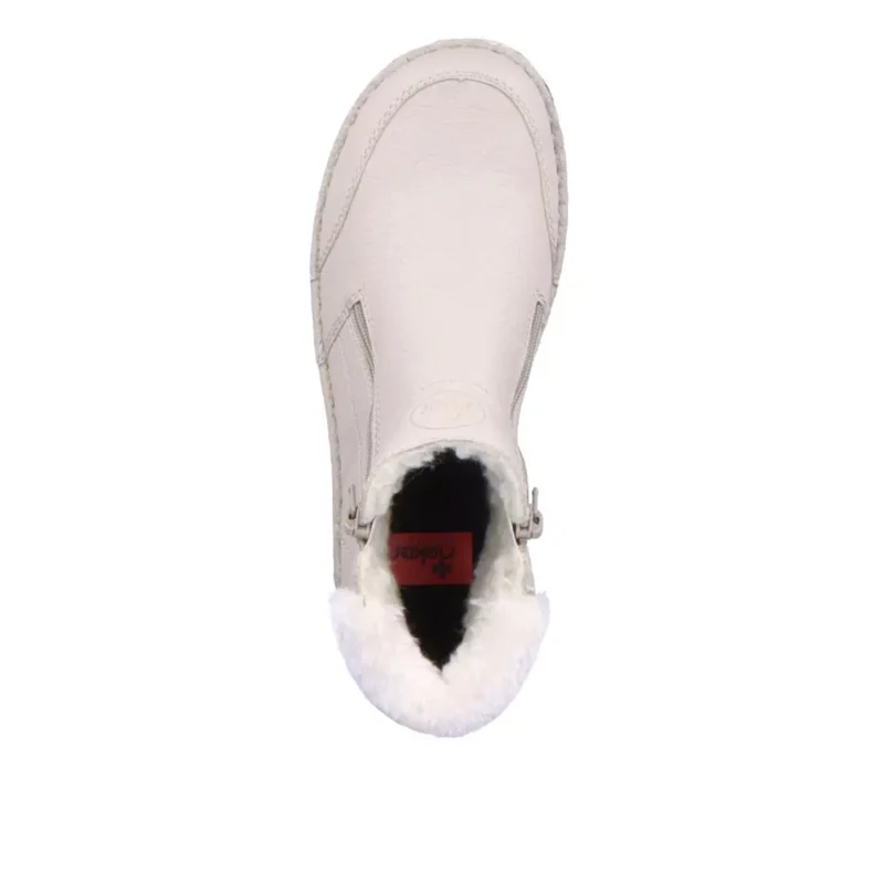 BOTKI RIEKER 73352/60 BEIGE - obrazek 7