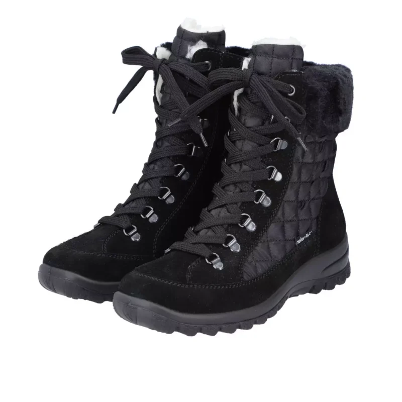 TRZEWIKI RIEKER L7141/00 SCHWARZ - obrazek 3