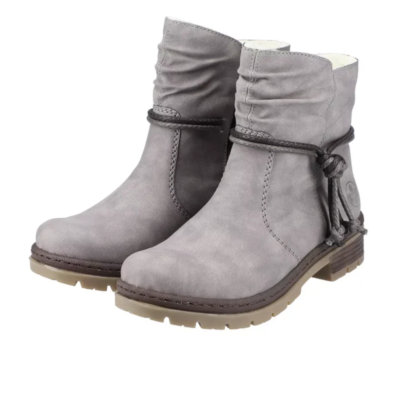 BOTKI RIEKER Y7463/40 GRAU - obrazek 3