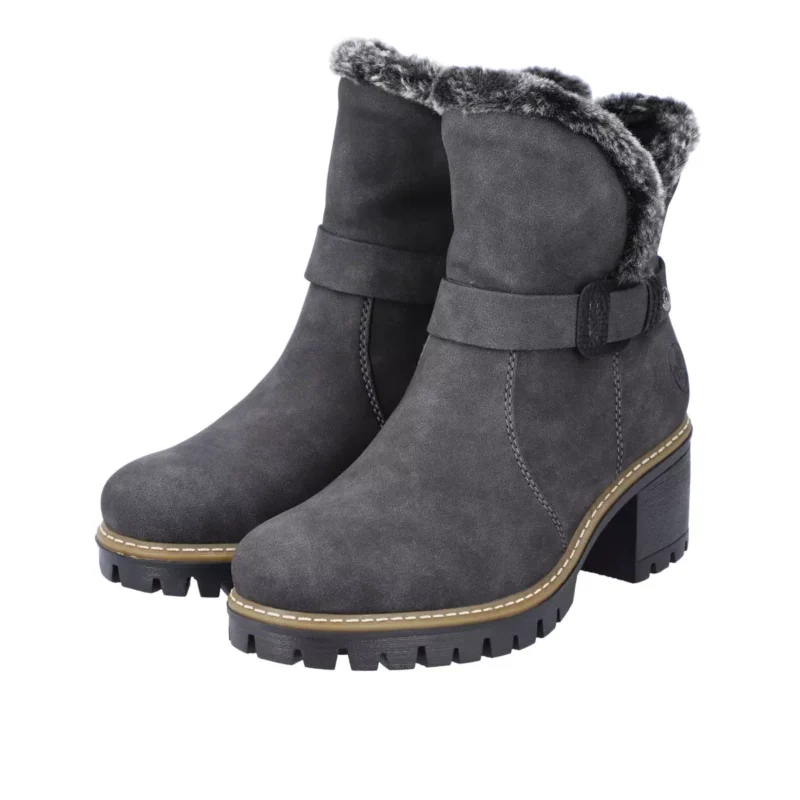 BOTKI RIEKER Y8674/45 GRAU - obrazek 3