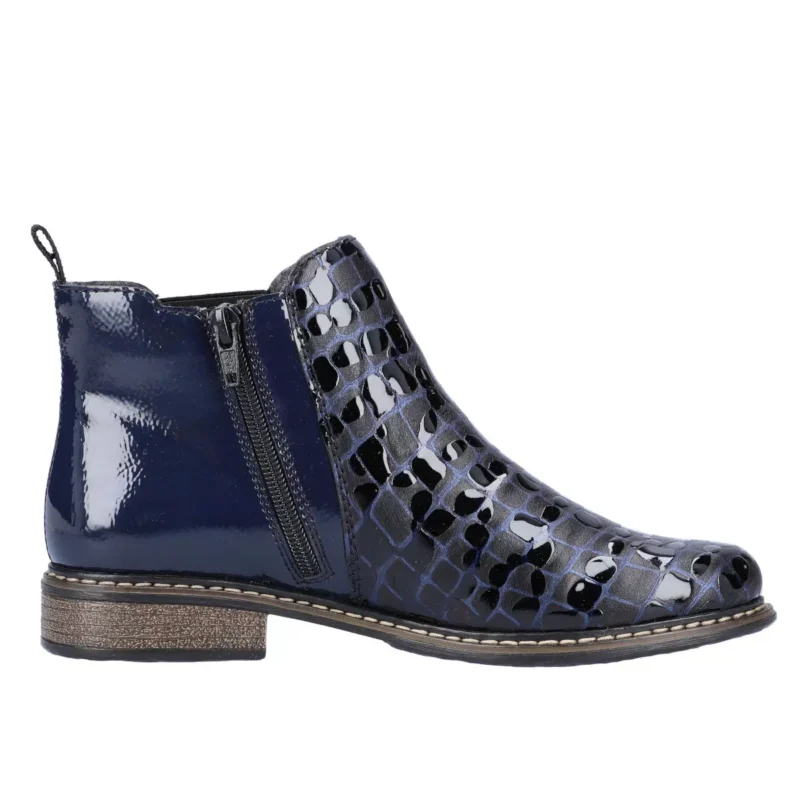 BOTKI RIEKER Z4965/14 BLAU - obrazek 9