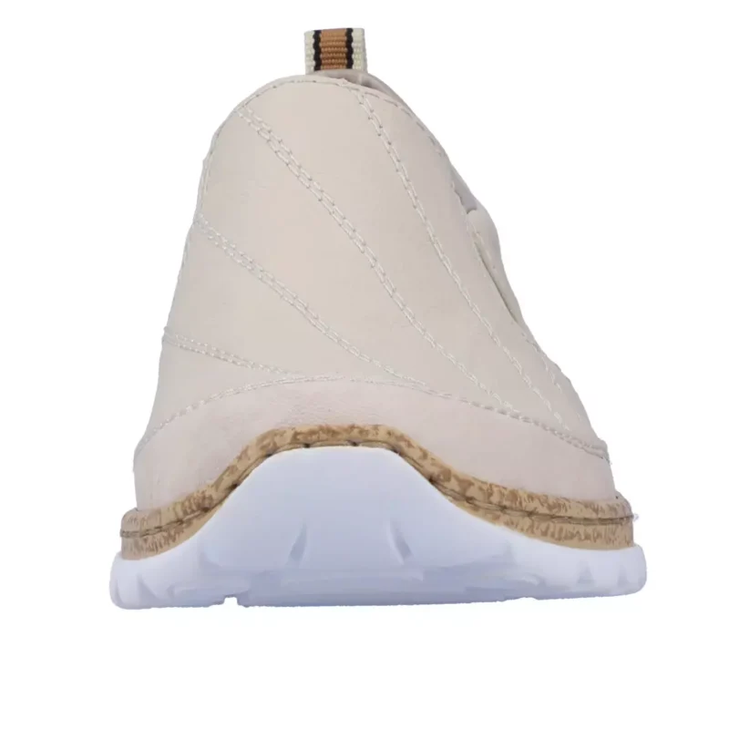 MOKASYNY RIEKER N4274/60 BEIGE - obrazek 5