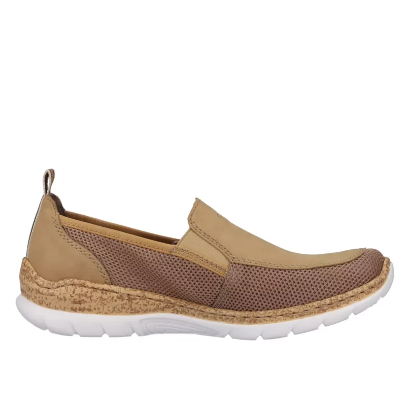 MOKASYNY RIEKER N4275/64 BEIGE - obrazek 9