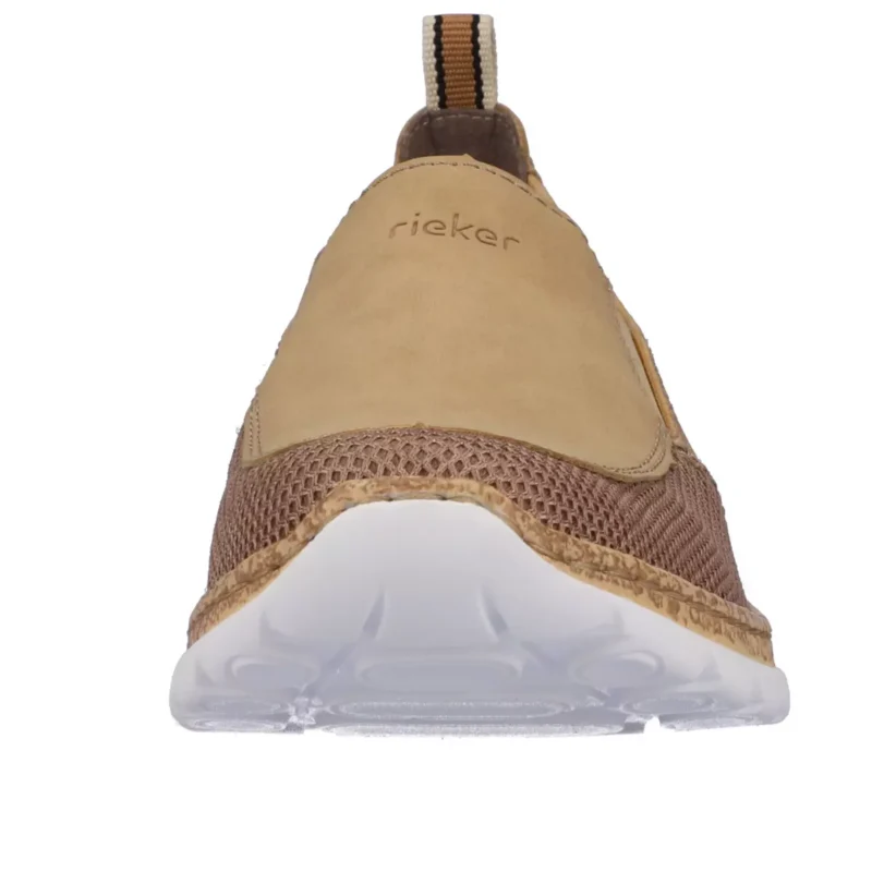 MOKASYNY RIEKER N4275/64 BEIGE - obrazek 5