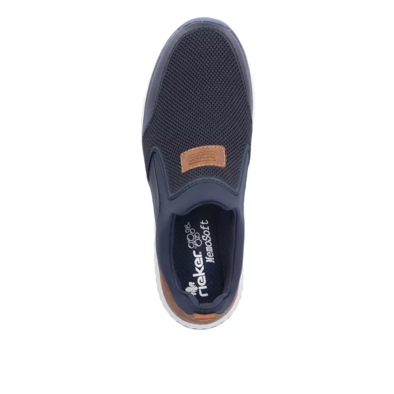MOKASYNY RIEKER B0660/14 BLAU - obrazek 7