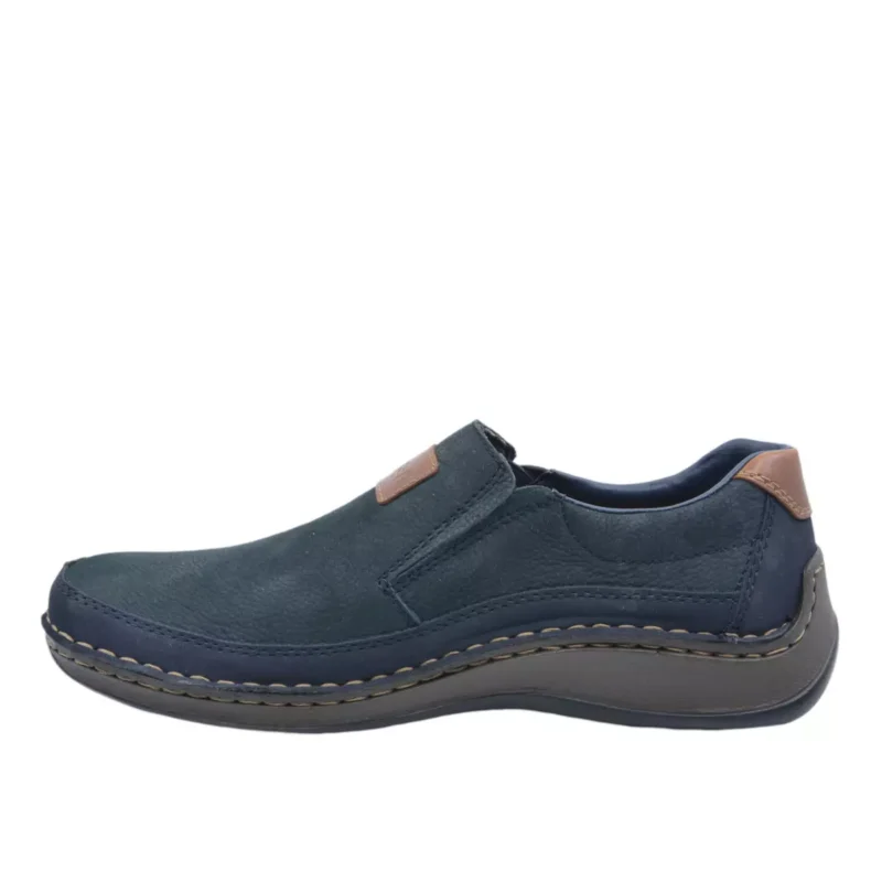 MOKASYNY RIEKER 05271/14 BLAU - obrazek 2