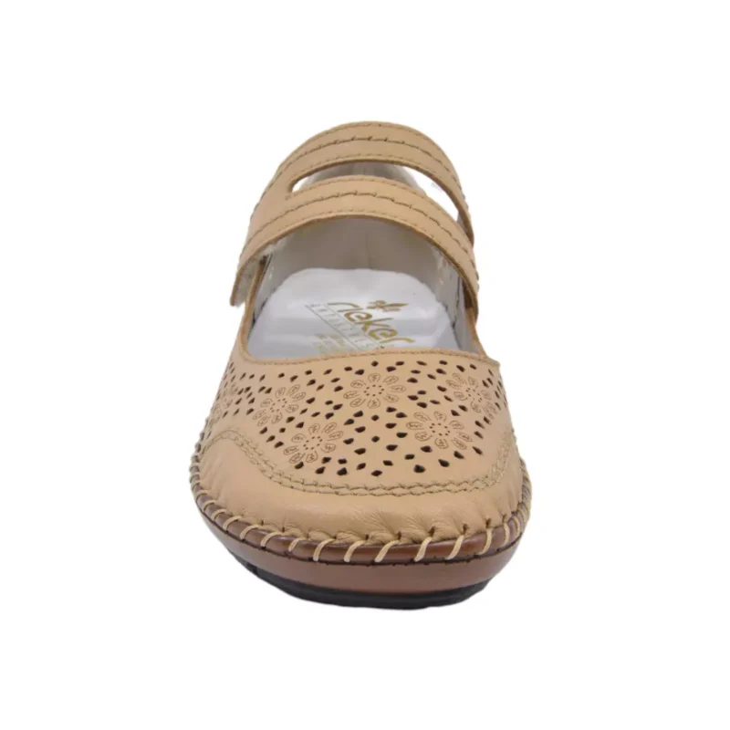 CZÓŁENKA RIEKER 44875/60 BEIGE - obrazek 3
