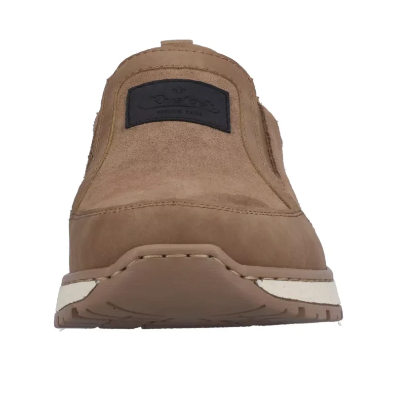 MOKASYNY RIEKER B9053/64 BEIGE - obrazek 6