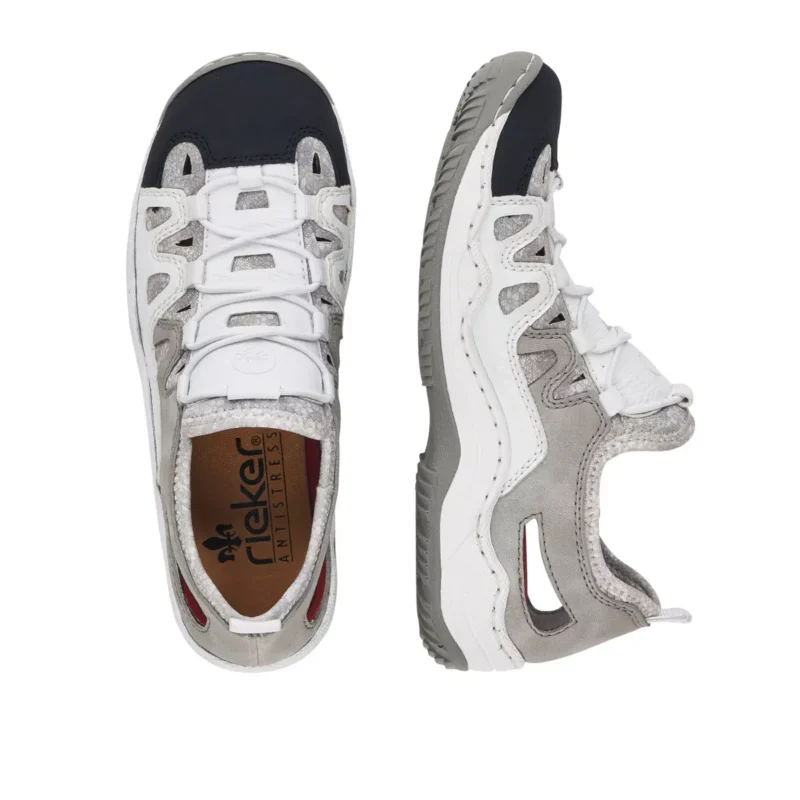 PÓŁBUTY RIEKER L0539/80 WEISS - obrazek 2
