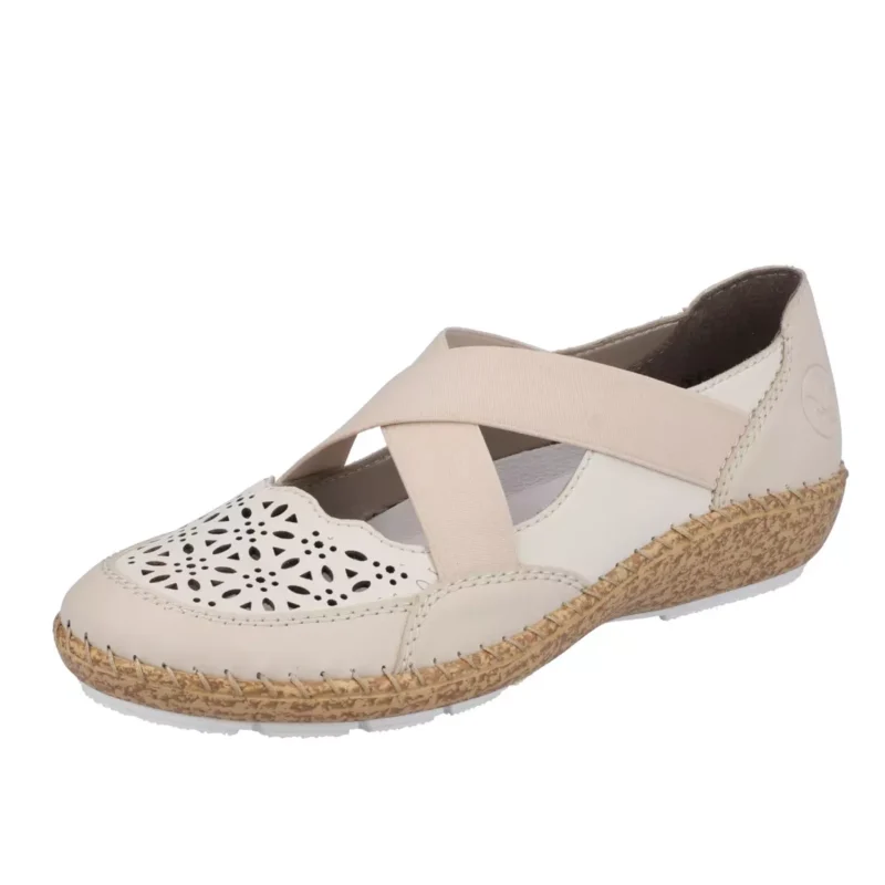 PÓŁBUTY RIEKER 44853/60 BEIGE - obrazek 10