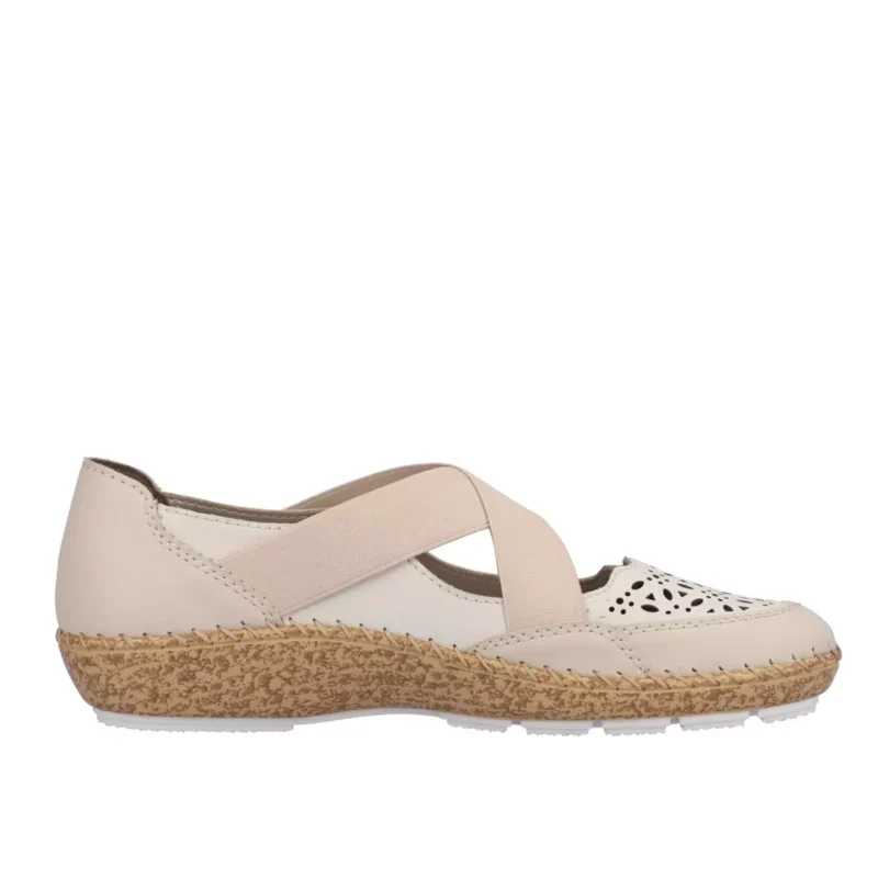 PÓŁBUTY RIEKER 44853/60 BEIGE - obrazek 9
