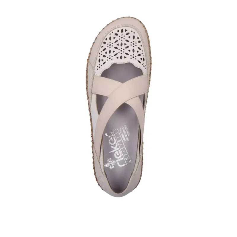 PÓŁBUTY RIEKER 44853/60 BEIGE - obrazek 7