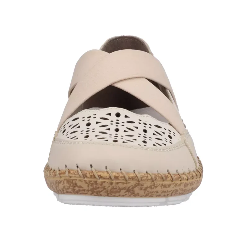 PÓŁBUTY RIEKER 44853/60 BEIGE - obrazek 5