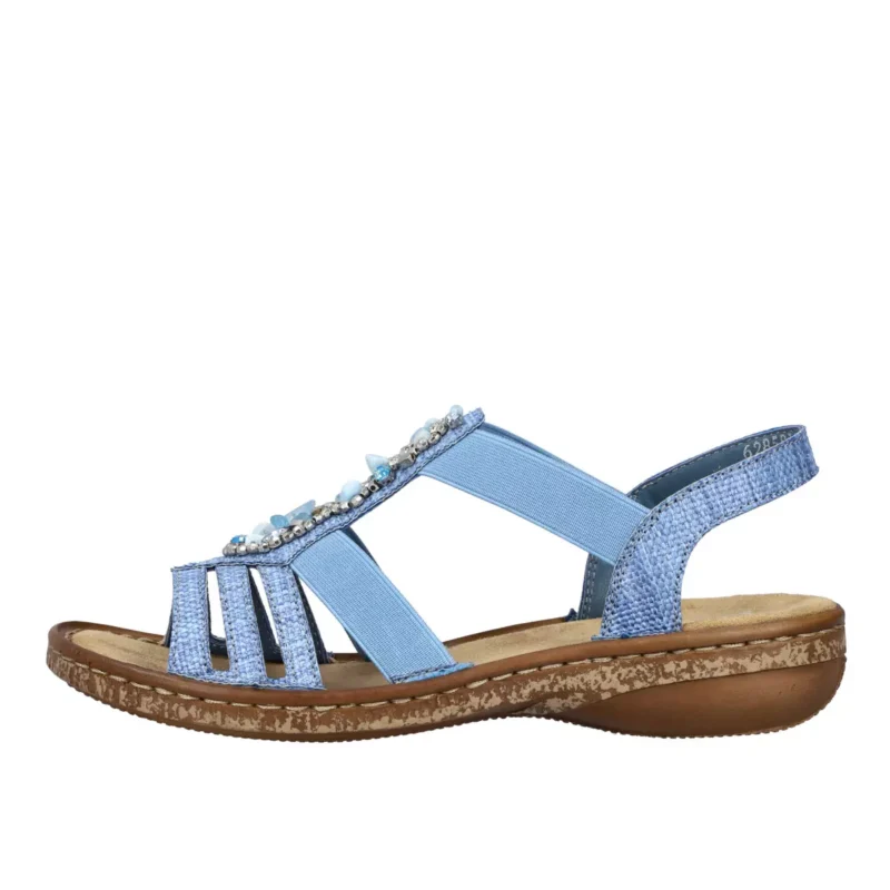 SANDAŁY RIEKER 62858/12 BLAU - obrazek 6