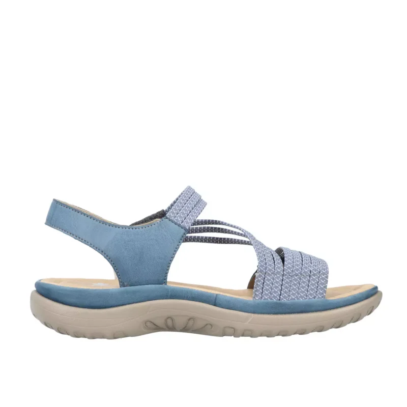 SANDAŁY RIEKER 64870/14 BLAU - obrazek 10