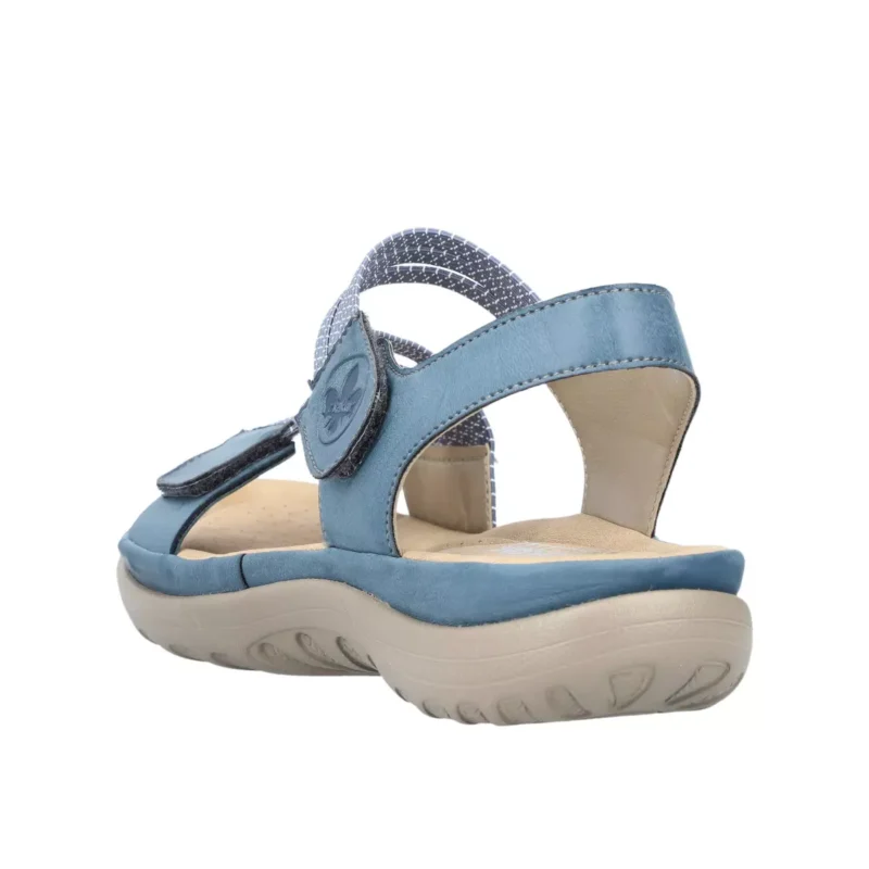 SANDAŁY RIEKER 64870/14 BLAU - obrazek 9