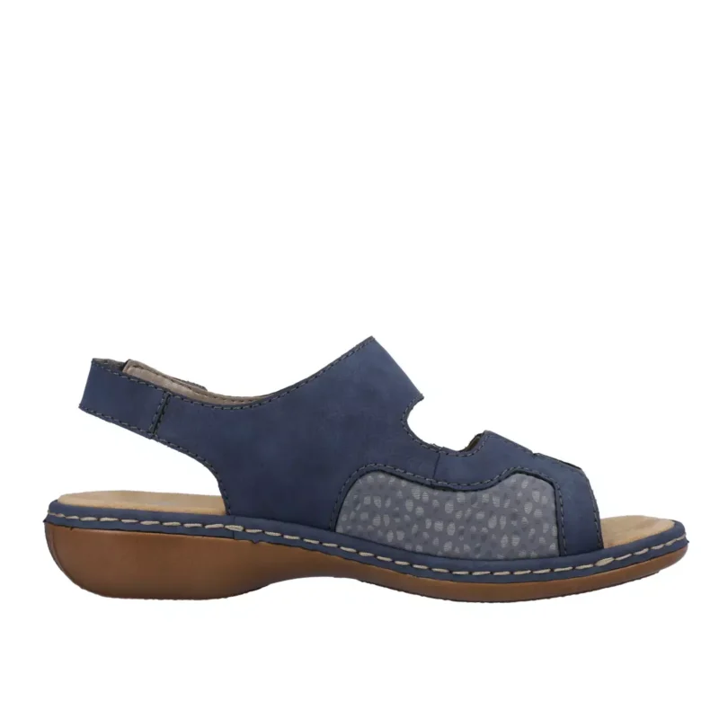 SANDAŁY RIEKER 65989/15 BLAU - obrazek 10