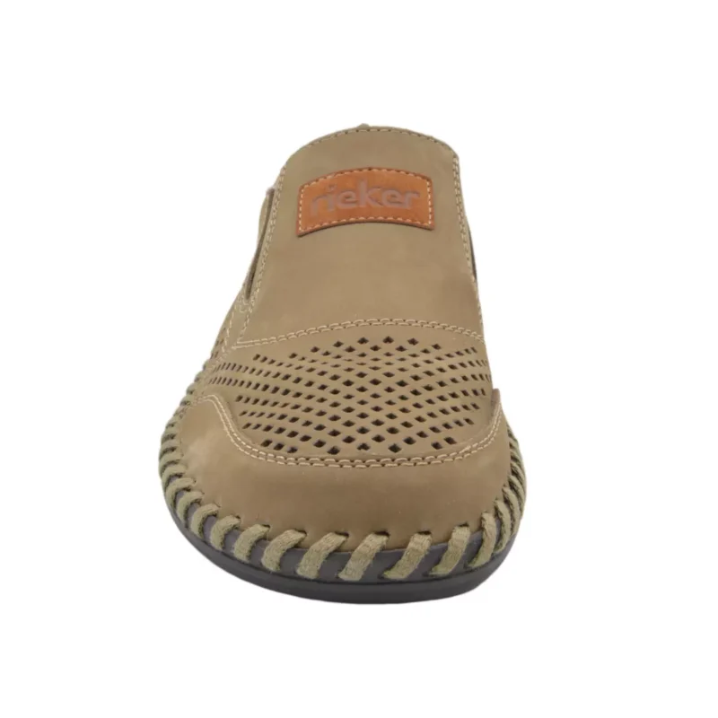 MOKASYNY RIEKER B2466/64 BEIGE - obrazek 6