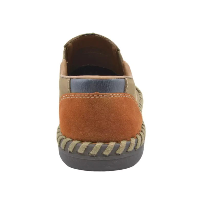 MOKASYNY RIEKER B2466/64 BEIGE - obrazek 5