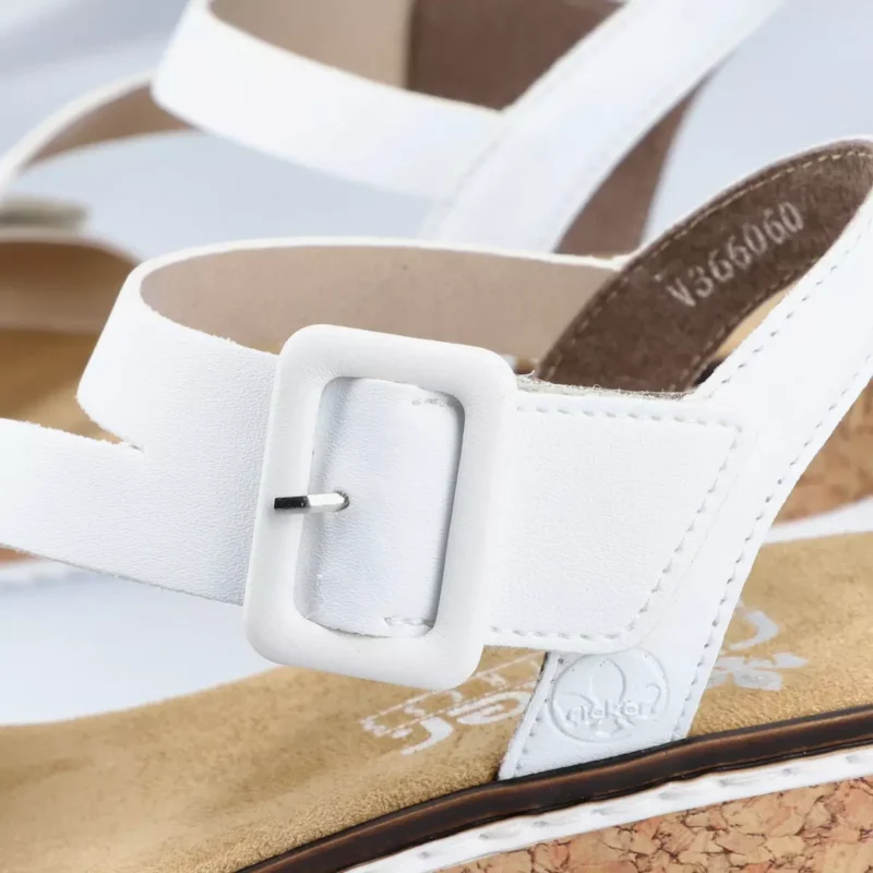 SANDAŁY RIEKER V3660/60 BEIGE - obrazek 11