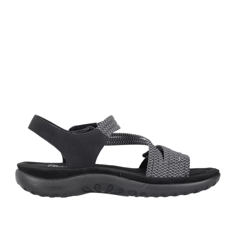 SANDAŁY RIEKER 64870/00 SCHWARZ - obrazek 10