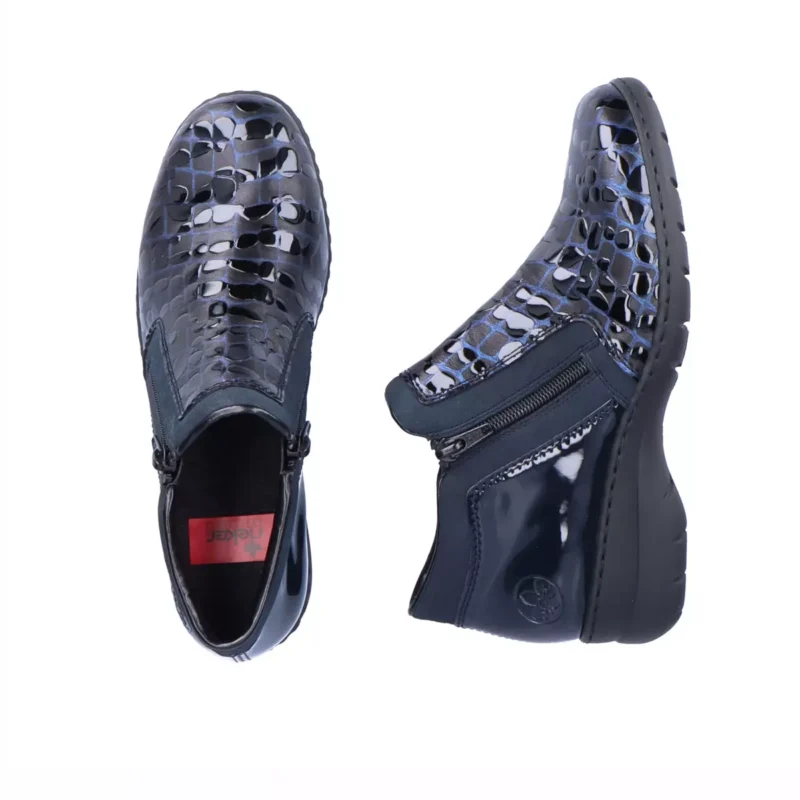 BOTKI RIEKER L4382/14 BLAU - obrazek 3