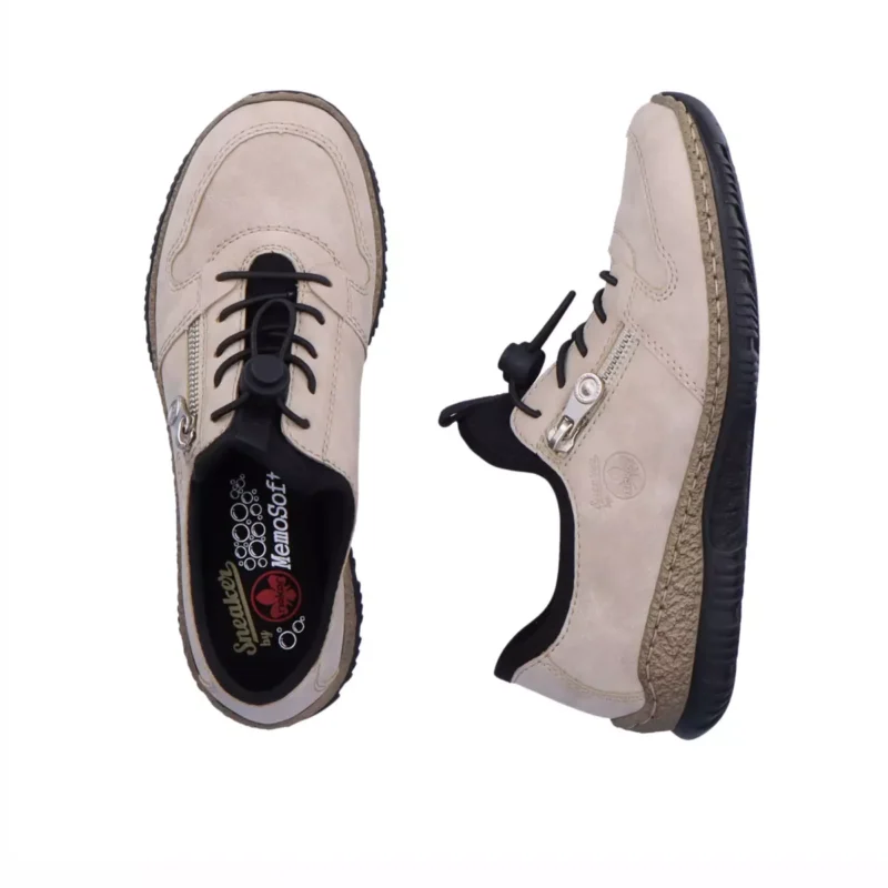 PÓŁBUTY RIEKER N32G0/60 BEIGE - obrazek 3