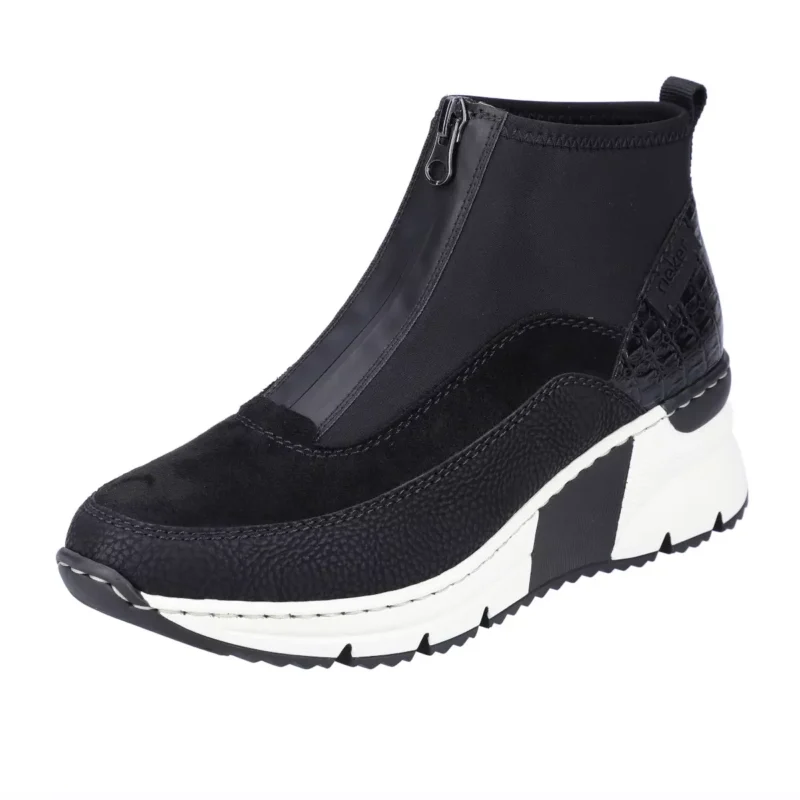BOTKI RIEKER N6352/00 SCHWARZ - obrazek 11