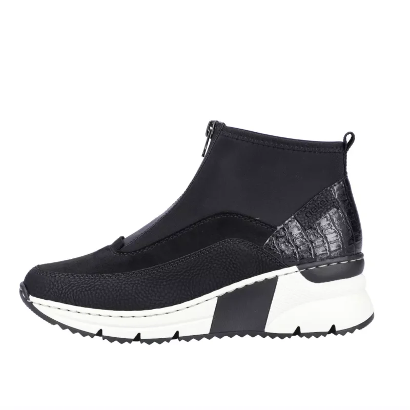 BOTKI RIEKER N6352/00 SCHWARZ - obrazek 7