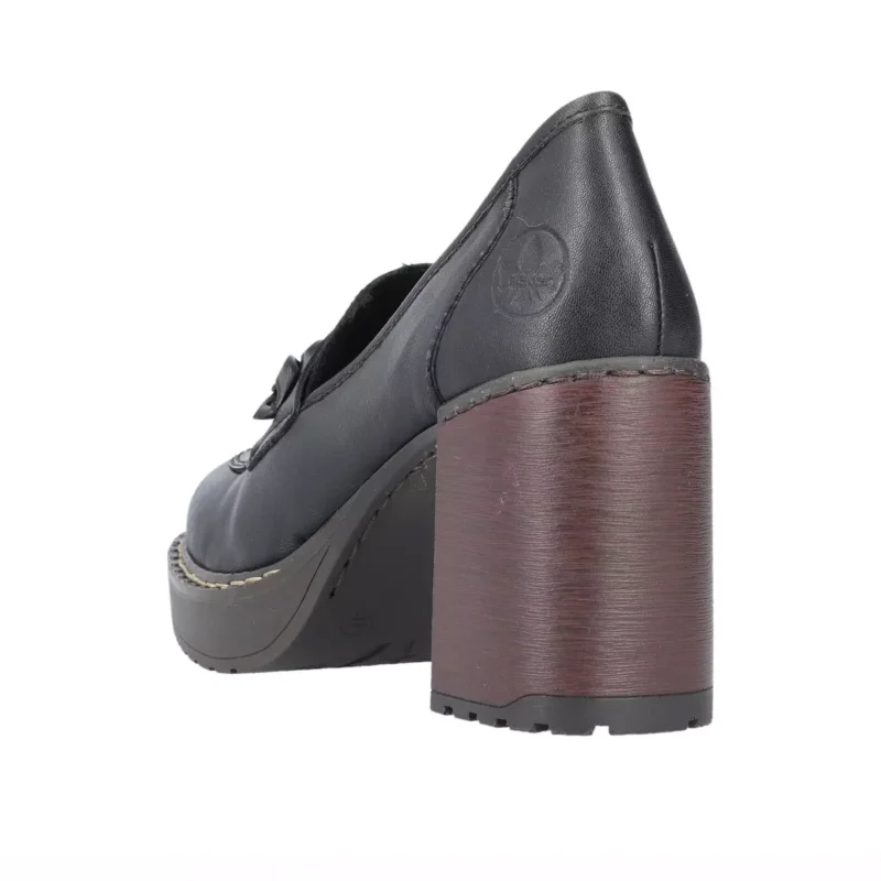 MOKASYNY RIEKER Y4150/00 SCHWARZ - obrazek 10