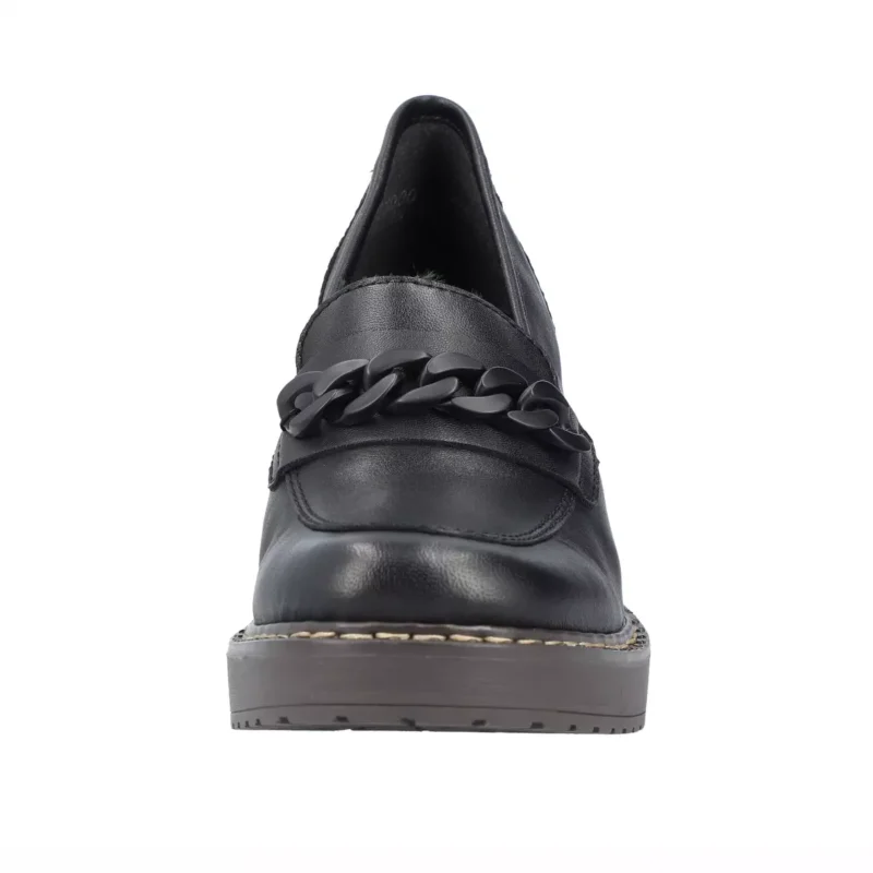 MOKASYNY RIEKER Y4150/00 SCHWARZ - obrazek 7